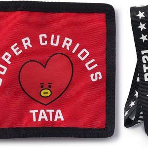 BT21 Tata Universtar Super Cruious Walet with Lanyard
